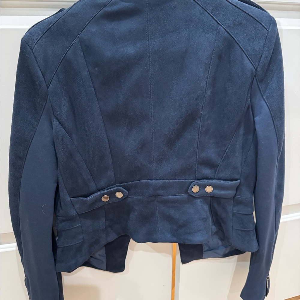 Brooksfield Navy Leather Jacket - image 2
